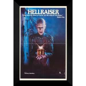  Hellraiser 27x40 FRAMED Movie Poster   Style B   1987 
