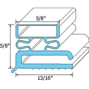  Traulsen 74 1189 Magnetic Gray 21 1/2 x 23 1/2 (341 