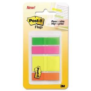  Post it Flags 683HFMULTI   Highlighting Flags, Bright 