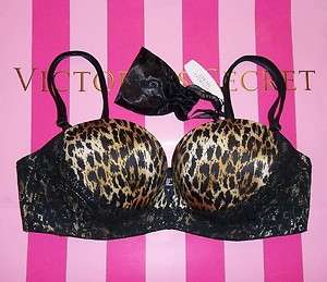 Victorias Secret Miraculous 34B Strapless Multi Way Padded Push Up 