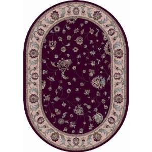 Dynamic Rugs Radiance Persian Red Oriental Oval Rug   43003 1464   67 