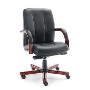 Venturi Series Mid Back Swivel/Tilt Chair, Arched Arms 