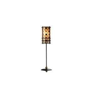  Currey and Company 6409 Hero 1 Light Table Lamp in Bronze 