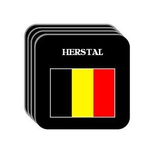  Belgium   HERSTAL Set of 4 Mini Mousepad Coasters 