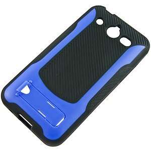   Hybrid Back Cover w/ Stand for Huawei Mercury M886, Blue Electronics