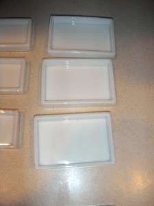   OF 16 THE AMERICAN CABINET & CO. DENTIST CHEST MILK GLASS TRAYS  