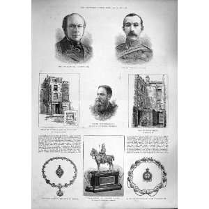   1887 NEWDEGATE NEILL KING HARMAN AIKEN DRYDEN MOSSLEY
