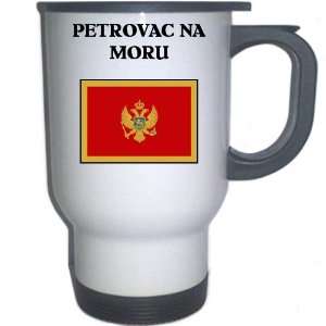  Montenegro   PETROVAC NA MORU White Stainless Steel Mug 