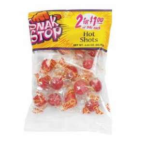 Warner Candy Co Inc 20774 Hot Shot Candy Balls 2 Oz Bag (Pack of 12)