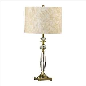  Weir Table Lamp in Clear