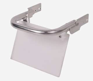 DGs National Series Grab Bar incorporates a number plate mount for 