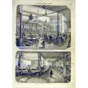  Molteni Company Factory Machines French Print 1854