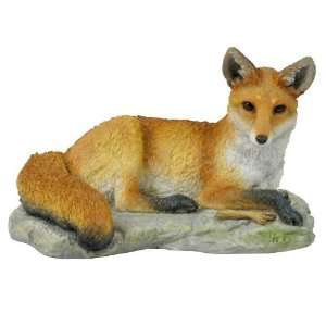Fox Resting Sculpture 
