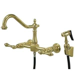  Elements of Design ES1248ALBS Wall Mounted Kitchen Faucet