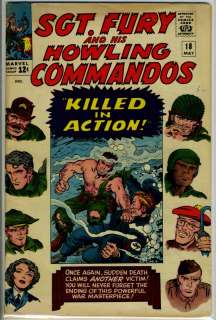 SGT. FURY and his HOWLING COMMANDOS #18 © 1965 Marvel  