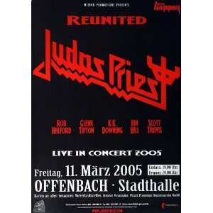  Judas Priest   Reunited 2005   CONCERT   POSTER from 