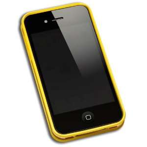  Hornettek Lite iPhone 4 Yellow Case /w Double Injection 