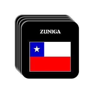  Chile   ZUNIGA Set of 4 Mini Mousepad Coasters 