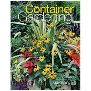 Container Gardening 2011 Wall Calendar By Tide Mark [Size 