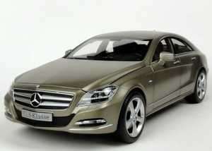 Norev 2011 Mercedes Benz CLS Grey Dealer Edition 1/18 Scale. In Stock 