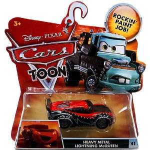   CARS TOON 155 Die Cast Car Heavy Metal Lightning McQueen Toys & Games