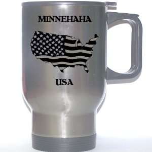  US Flag   Minnehaha, Washington (WA) Stainless Steel Mug 