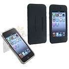 CRYSTAL Case Cover+ Black SKin Accessory For Apple iPod Touch 2 2nd 