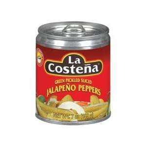  La Costena, Jalapeno Sliced Peppers, 24/7 Oz Health 