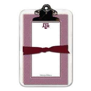 Noteworthy Collections College Clipboard & Notesheets   Gingham (Texas 