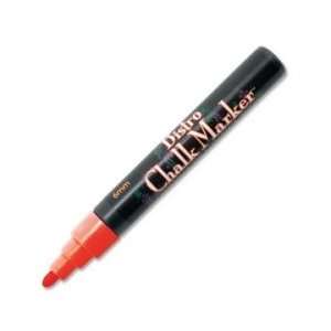  Marvy Bistro Chalk Marker   Fluorescent Red   UCH480SF2 