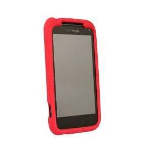  Red Silicone Sleeve for HTC Incredible 2 / Incredible S 