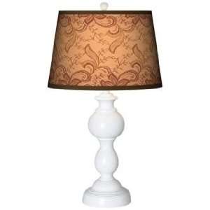  Sepia Lace Giclee Sutton Table Lamp