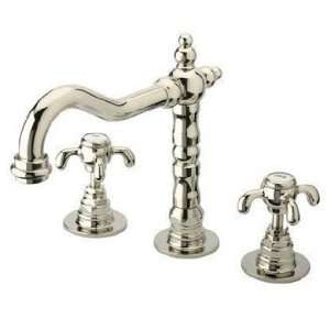   Inch Widespread Lavatory Faucet with Metal Pop Up Drain, Chrome Home