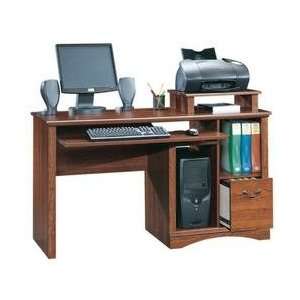  Camden County Computer Desk Planked Cherry   Sauder 