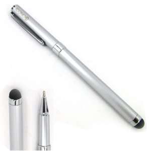  ICONO SCRIBE Silver Capacitive Stylus and Pen Combo for 