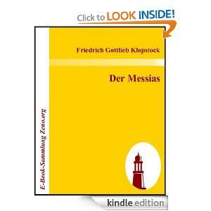 Der Messias (German Edition) Friedrich Gottlieb Klopstock  