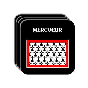  Limousin   MERCOEUR Set of 4 Mini Mousepad Coasters 