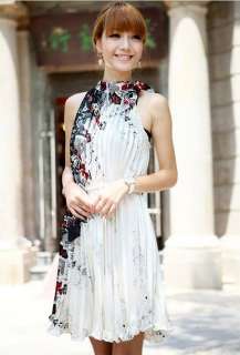 Elegent Korea Special New Summer Pretty women bud silk Dress N 8332 