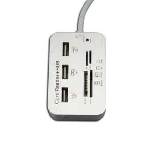   Memory card reader + 3 Port Usb HUB Connection Kit For Ipad 1 2