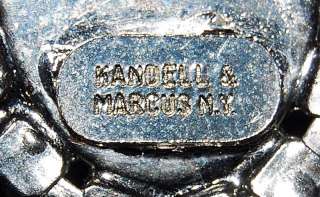 Fabulous Kandell & Marcus NY Rhinestone Tassel Pin  