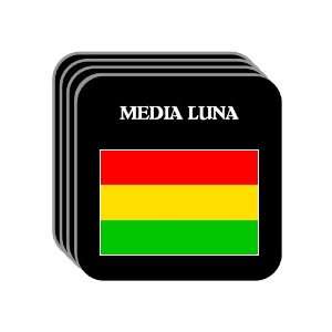  Bolivia   MEDIA LUNA Set of 4 Mini Mousepad Coasters 