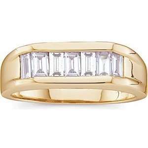   00 Carat Total Weight Gents Ring set in14 kt Yellow Gold(9) Jewelry