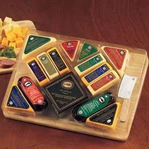 The Ultimate Gourmet Cutting Board Meat and Cheese Gift  