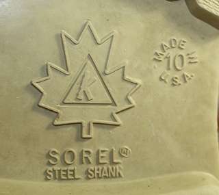 BRAND Sorel SOLE man made MATERIALS leather/man made