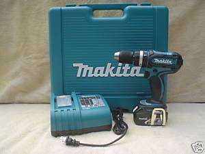MAKITA BHP452 DRILL,BL1830 BATTERY,CHARGER,CASE 18 VOLT  