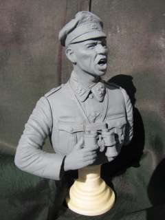 German Kurt Panzer Meyer, 1/10 scale resin bust.  