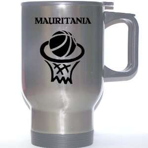  Mauritanian Basketball Stainless Steel Mug   Mauritania 