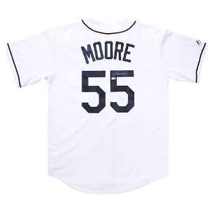  Tampa Bay Rays Matt Moore Autographed Replica Home Jersey 