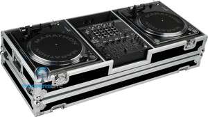 MA DJ12W BATTLE MARATHON DJ CASE HOLDS 2 TURNTABLE WITH 12 MIXER 