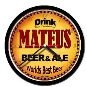  MATEUS beer and ale cerveza wall clock 